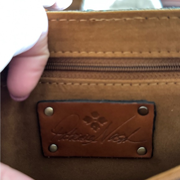 Patricia Nash Forest Green Embossed Leather Bag - Picture 7 of 16